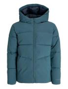 Jjglobal Puffer Jacket Jnr Blue Jack & J S