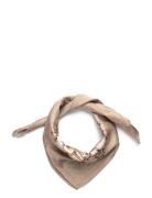 Printed Kefiah 53X53 Beige GUESS