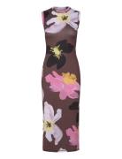2244 Stocking Jersey, Elastic Tank Purple STINE GOYA