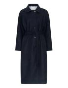 Mschkeola Secilia Wool Coat Navy MSCH Copenhagen