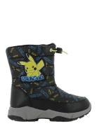 Pokemon Snowboot Black Leomil