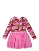 Party Moment Tulle Dress Pink Martinex