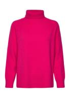 Sweater With High Neck - Comfy Pink Coster Copenhagen