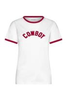 Ringer Tee White Wrangler