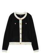Vmoli Ls O-Neck Cardigan Black Vero Moda
