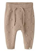 Nbngable Knit Pant Lil Brown Lil'Atelier