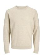 Jjeperfect Wo Knit Crew Neck Sn Beige Jack & J S