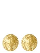 Palma Stud Earring Gold Bud To Rose