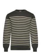Striped Mariner Sweater "Molène" Grey Armor Lux
