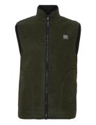 Langli Pile Waistcoat Green H2O
