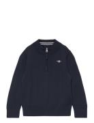 Shield Cotton Half Zip Blue GANT