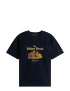 Herald Skyline Graphic Tee Navy Tommy Hilfiger