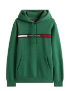 Hilfiger Chest Insert Hoody Green Tommy Hilfiger