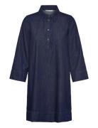 Onlamari 3/4 Short Dress Wvn Navy ONLY