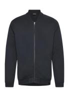 Half Raglan Jersey Bomber Navy Lyle & Scott