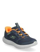 Boys Dyna-Lite Turbo-Brisk Buddies Navy Skechers