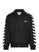 Hmljr Archive Reg Poly Zip Jacket Black Hummel