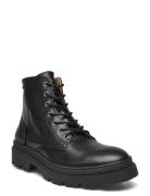 Nero Leather Shoe Black Sneaky Steve
