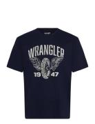 Americana Tee Navy Wrangler