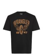 Americana Tee Black Wrangler