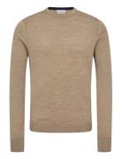 Bs Jupiter Regular Fit Knitwear Beige Bruun & Stengade