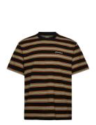 M York Stripe Tee Ss Black Dickies