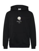 Rearing Hooded Sweatshirt Black Makia
