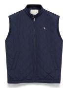 Quilted Windcheater Vest Navy GANT