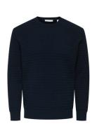 Onsberry Reg 12 Ls Crew Knit Frml Noos Navy ONLY & SONS
