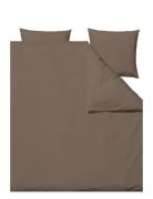 Sengetøj 200X220 Crisp Taupe Brown Södahl