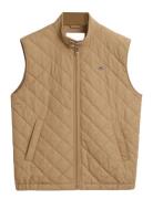 Quilted Windcheater Vest Beige GANT