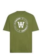 Wwasa Tirewall T-Shirt Gots Green WOOD WOOD