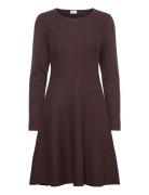 Kamalina Knit Dress Brown Kaffe