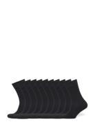 Bo.10P Crew Sock Black Frank Dandy