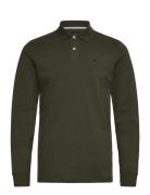 Slim Fit Logo Ls Khaki Hackett London