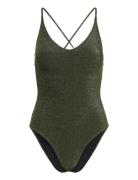 Swimsuit Naila Lurex Green Lindex