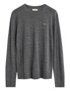 Extrafine Merino Wool C-Neck Patterned GANT