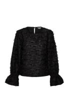 Objdaria Re L/S O-Neck Top 140 Black Object