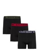 Cotton Stretch Boxer 5P Black Björn Borg
