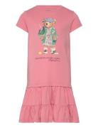 26/1S Jersey-Beartierdrss-Dr-Dad Pink Ralph Lauren Kids