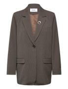 Srmaha Relaxed Blazer Brown Soft Rebels