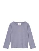 Tnstrianna L_S Rib Tee Grey The New