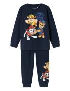 Nmmarlo Pawpatrol Ls Nightset Noos Cplg Navy Name It