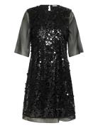 Davinaiw Short Dress Black InWear