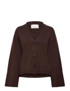 Lenyx Knit Cardigan Brown Noella