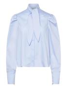 Dante6-Casson Smocked Blouse Blue Dante6