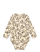 Body L/S Printed Cream Petit Piao
