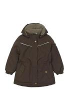 Nylon Girls Jacket - Solid Brown Mikk-line