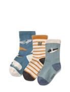 Silas Socks 3-Pack Patterned Liewood
