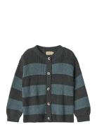 Knit Cardigan Noor Blue Wheat